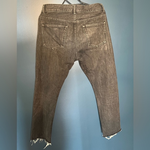 Our Legacy Grey Zero Cut denim jeans - Picture 2 of 6
